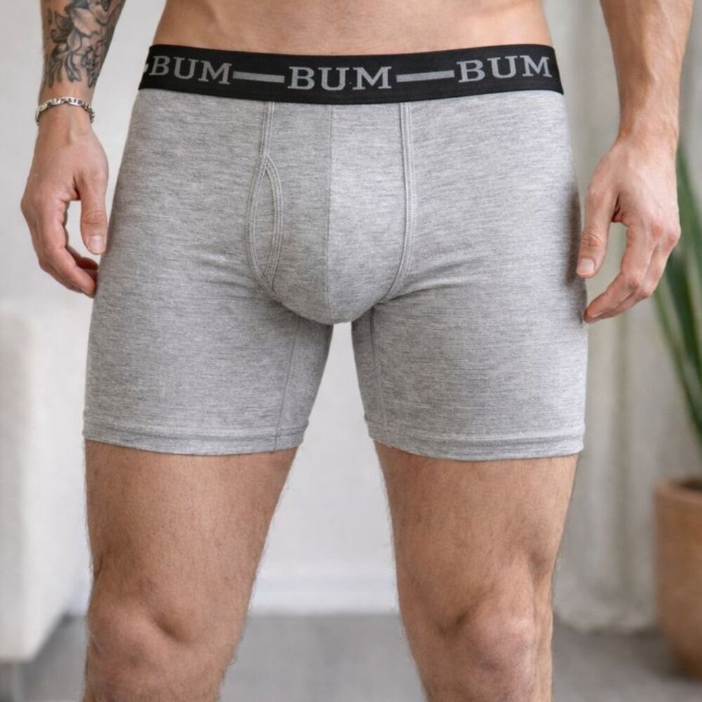 B.U.M. 4-PK Cotton Stretch Boxer Briefs multi colors size Small 30-32 waist NWT - Picture 8 of 8